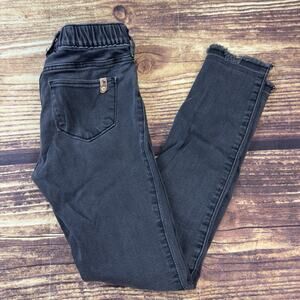 Abercrombie Kids Black Girls Jeans size 11/12 slim Pull-On Jean Leggings